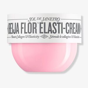 Sol de Janeiro Beija Flor Elasti-Cream - Pink and White Jar